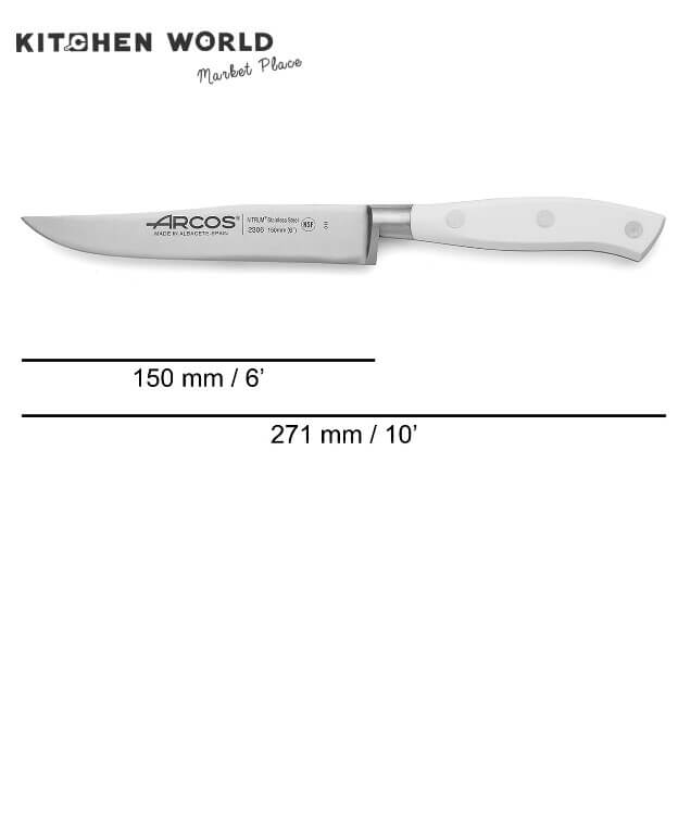 มีดทำครัวสแตนเลสไนตรัม® Arcos 230624 ขนาด 15 ซม.